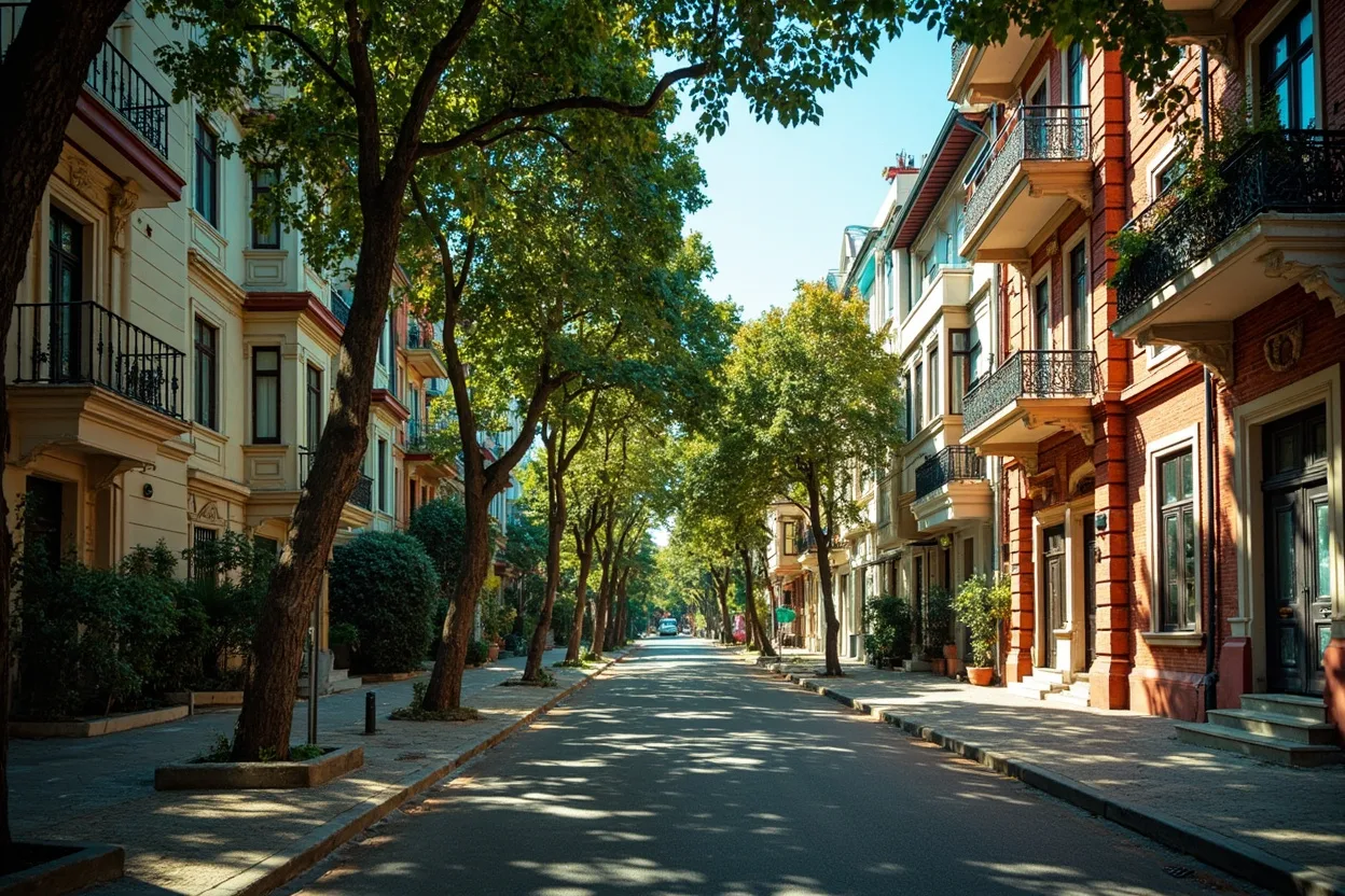 Acıbadem kentsel dönüşüm içeriği için temsili modern apartman mimarisi
